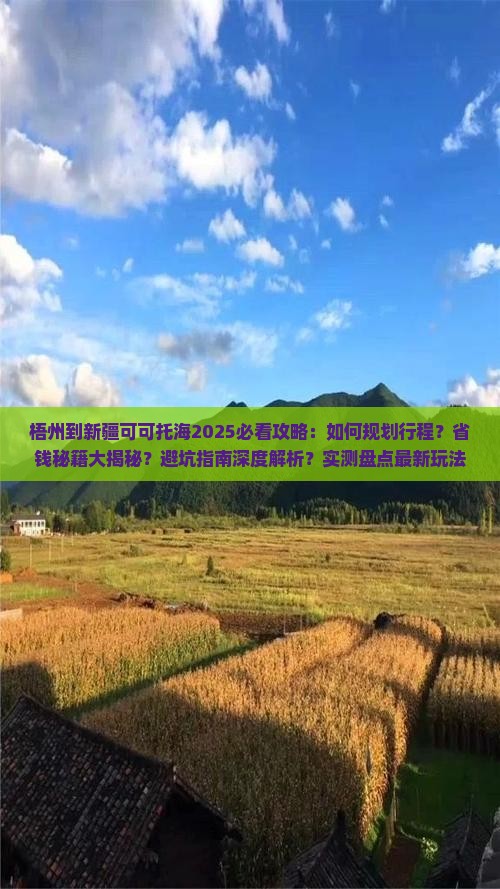 梧州到新疆可可托海攻略