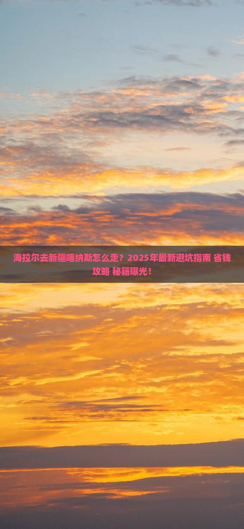 海拉尔去新疆喀纳斯旅行社