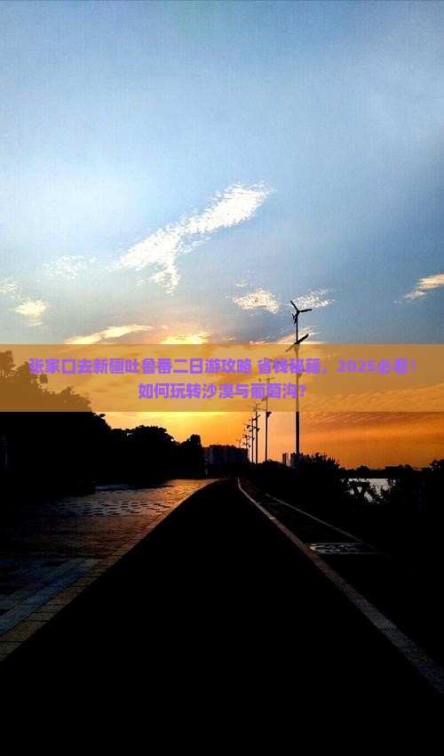 张家口去新疆吐鲁番二日游