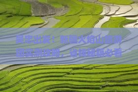 吴忠到新疆火焰山大型旅游团