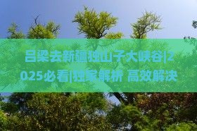 吕梁去新疆独山子大峡谷哪里玩