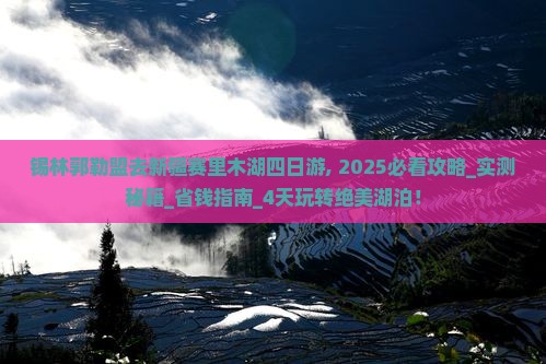 锡林郭勒盟去新疆赛里木湖四日游