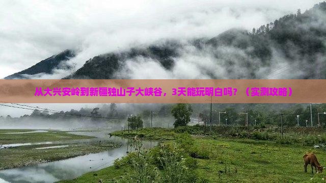 大兴安岭去新疆独山子大峡谷旅游