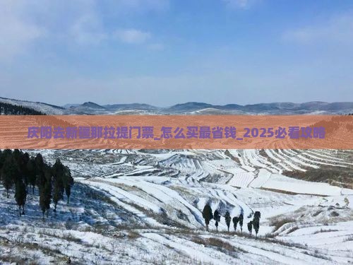 庆阳去新疆那拉提门票
