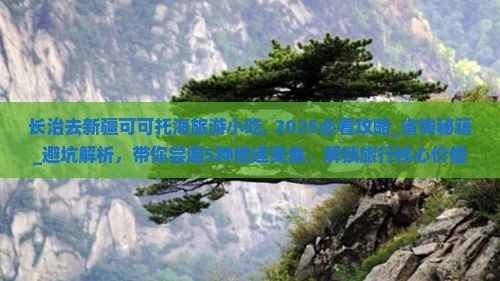 长治去新疆可可托海旅游小吃
