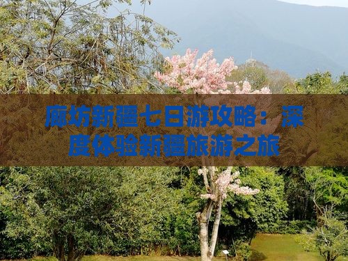 廊坊到新疆乌鲁木齐七日游