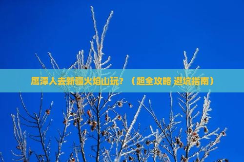 鹰潭到新疆火焰山哪里玩