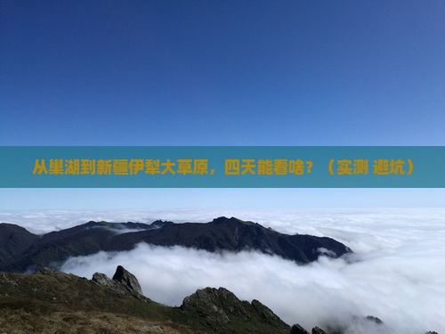 巢湖到新疆伊犁大草原四日游