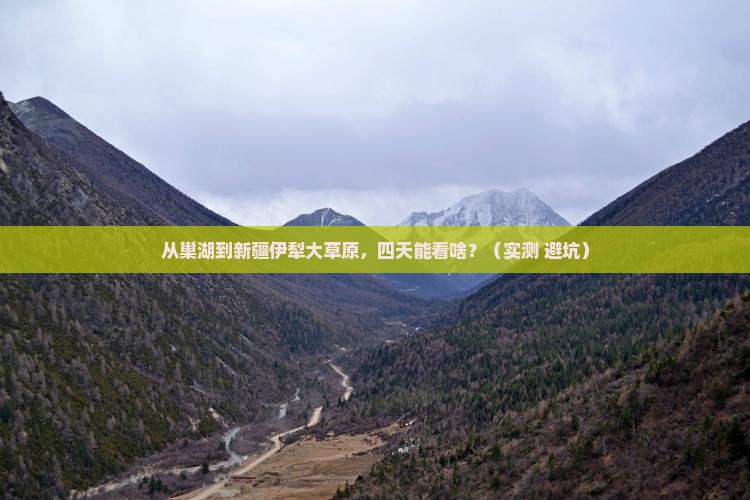 巢湖到新疆伊犁大草原四日游