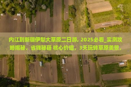 内江到新疆伊犁大草原二日游