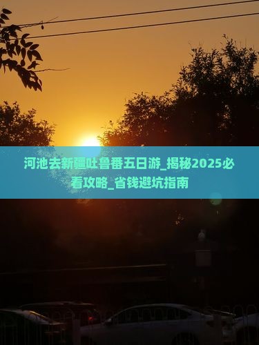 河池去新疆吐鲁番五日游