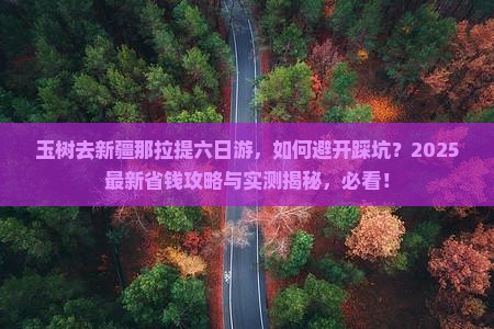 玉树去新疆那拉提六日游