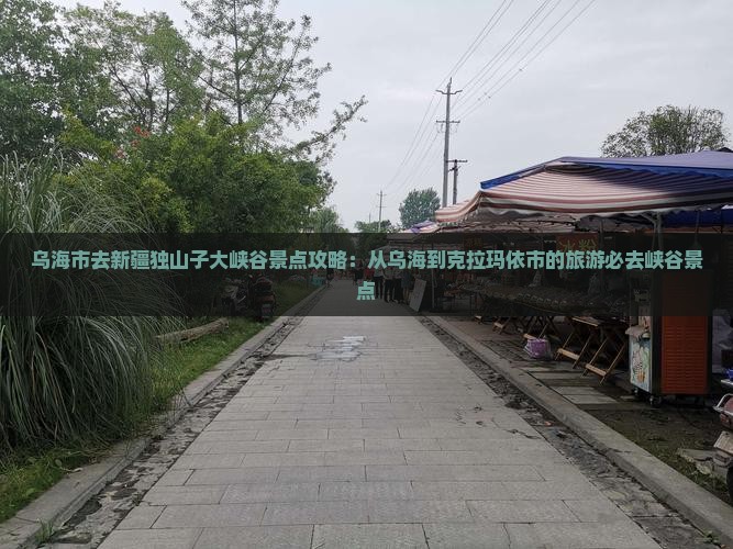 乌海市去新疆独山子大峡谷景点