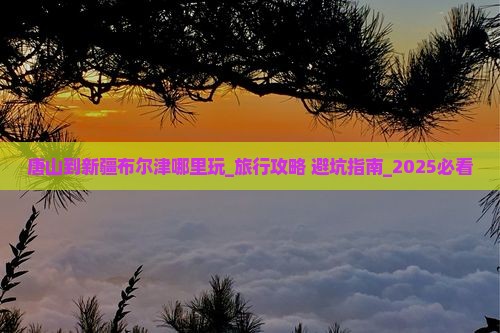 唐山到新疆布尔津哪里玩