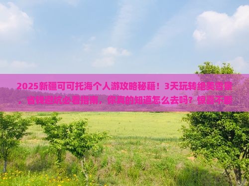 二月到新疆可可托海个人游
