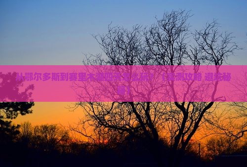鄂尔多斯去新疆赛里木湖四日游