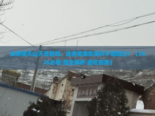 朝阳去新疆天山天池旅游小吃
