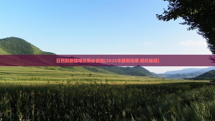 日照到新疆喀纳斯必去地