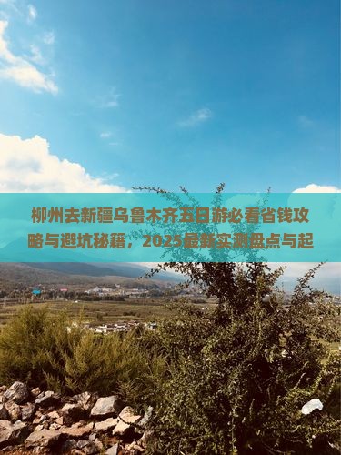 柳州去新疆乌鲁木齐五日游
