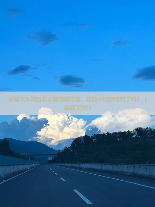 鄂尔多斯去新疆那拉提旅游小吃