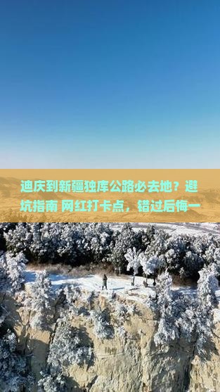 迪庆到新疆独库公路必去地