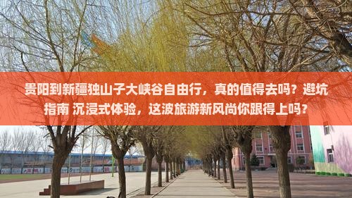 贵阳到新疆独山子大峡谷自由行