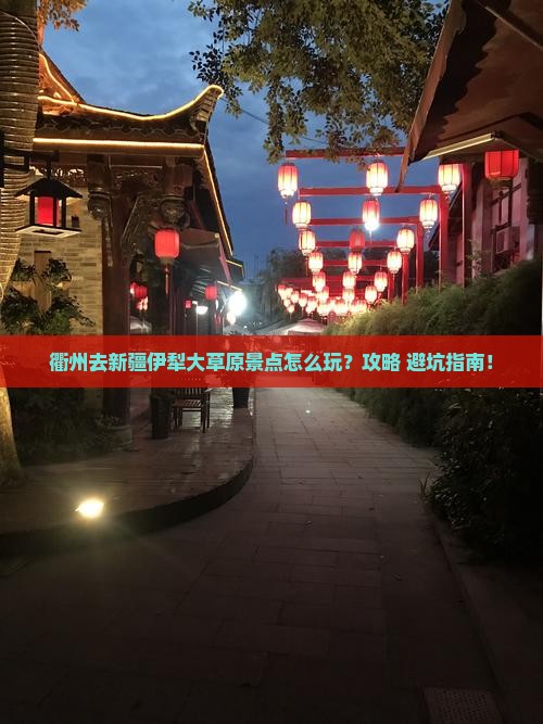 衢州去新疆伊犁大草原景点