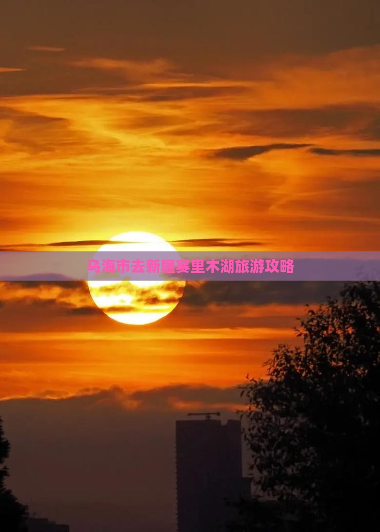 乌海市去新疆赛里木湖一日