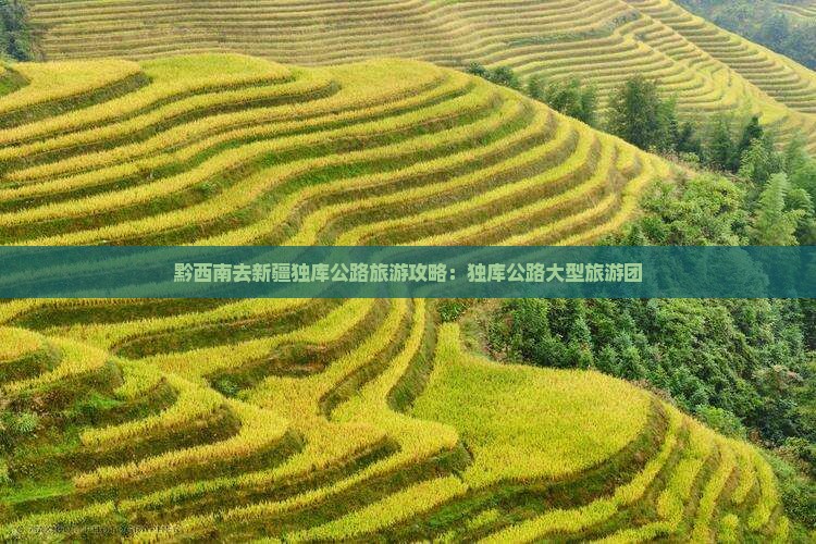 黔西南去新疆独库公路大型旅游团