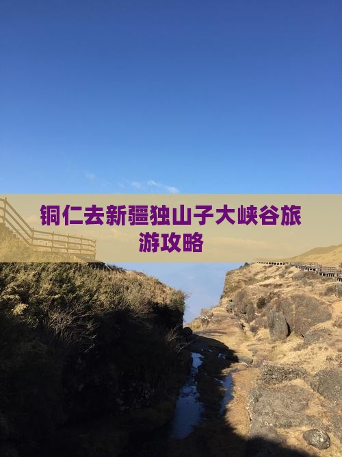 铜仁去新疆独山子大峡谷门票