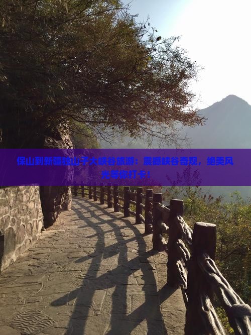 保山到新疆独山子大峡谷旅游