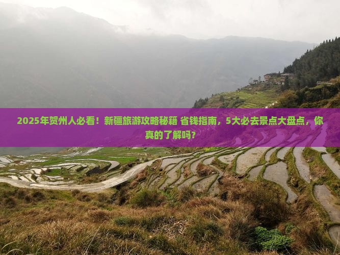贺州去新疆哪里玩