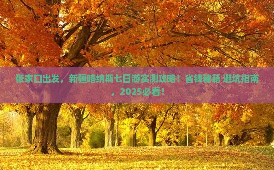 张家口到新疆喀纳斯七日游