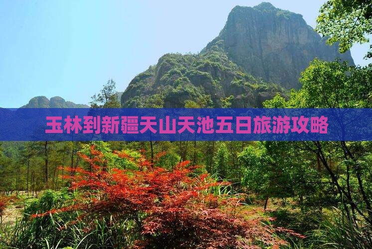 玉林到新疆天山天池五日游