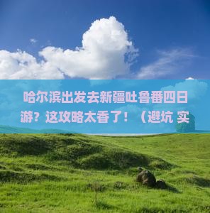 哈尔滨去新疆吐鲁番四日游