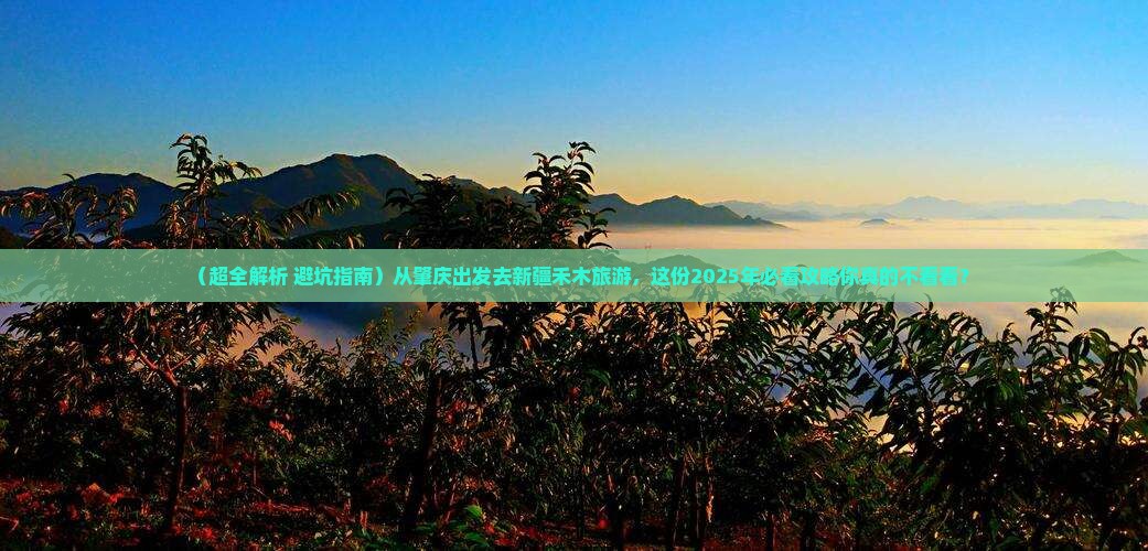 肇庆到新疆禾木旅游