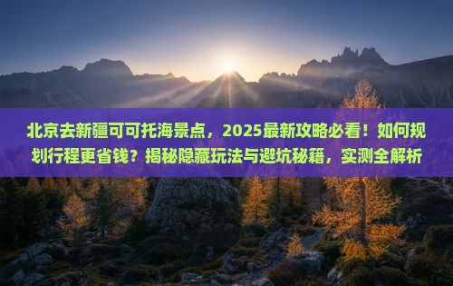 北京去新疆可可托海景点