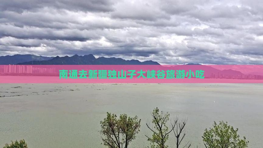 南通去新疆独山子大峡谷旅游小吃