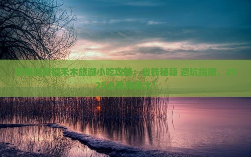 黄南到新疆禾木旅游小吃
