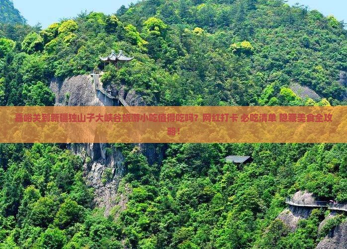 嘉峪关到新疆独山子大峡谷旅游小吃
