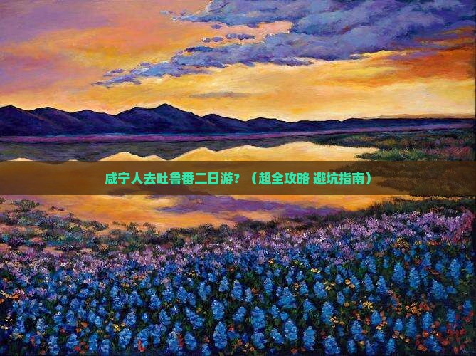 咸宁到新疆吐鲁番二日游