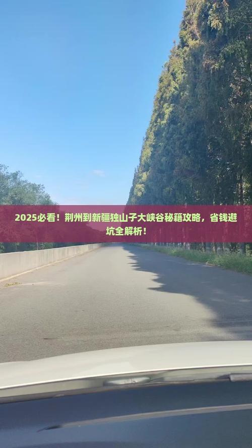 荆州到新疆独山子大峡谷必去地