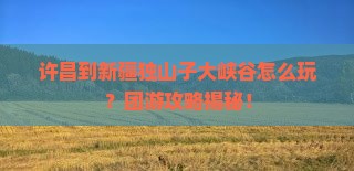 许昌到新疆独山子大峡谷团体旅游