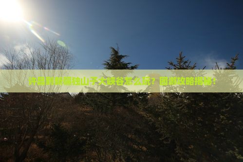 许昌到新疆独山子大峡谷团体旅游