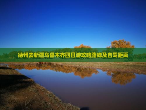 德州去新疆乌鲁木齐四日游