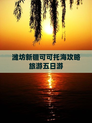 潍坊去新疆可可托海五日游