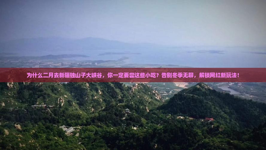 二月去新疆独山子大峡谷旅游小吃