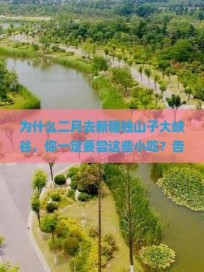 二月去新疆独山子大峡谷旅游小吃