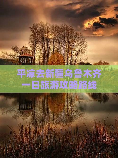 平凉去新疆乌鲁木齐一日
