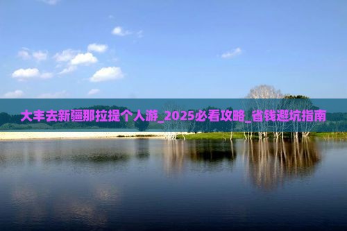 大丰去新疆那拉提个人游